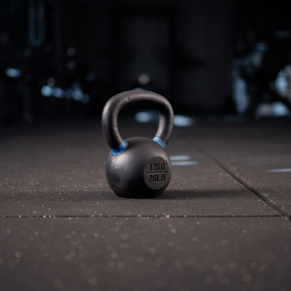 Black Kettlebell Profi Set SQMIZE® BFK140, 140 kg farbcodiert