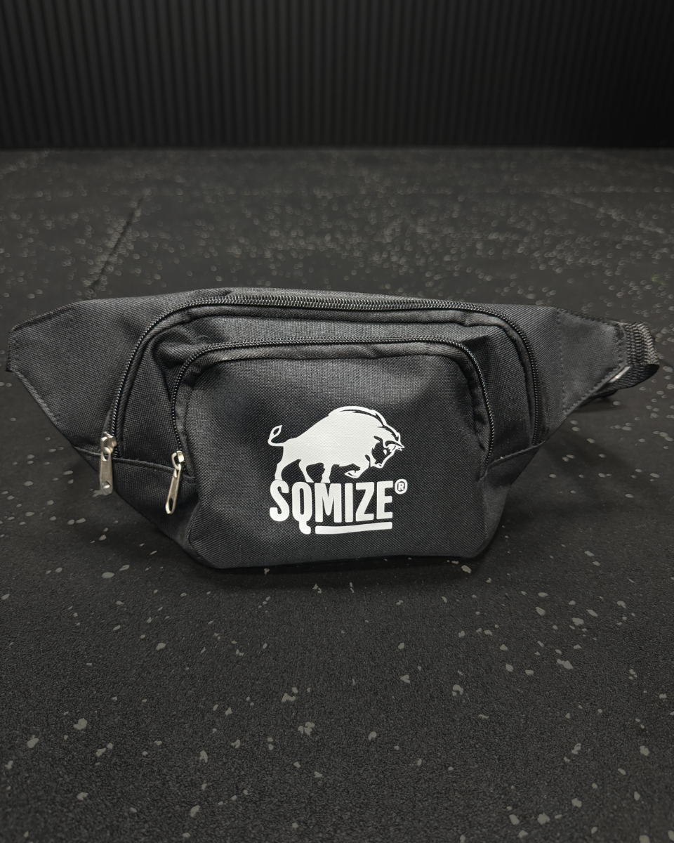 SQMIZE® Gürteltasche, schwarz