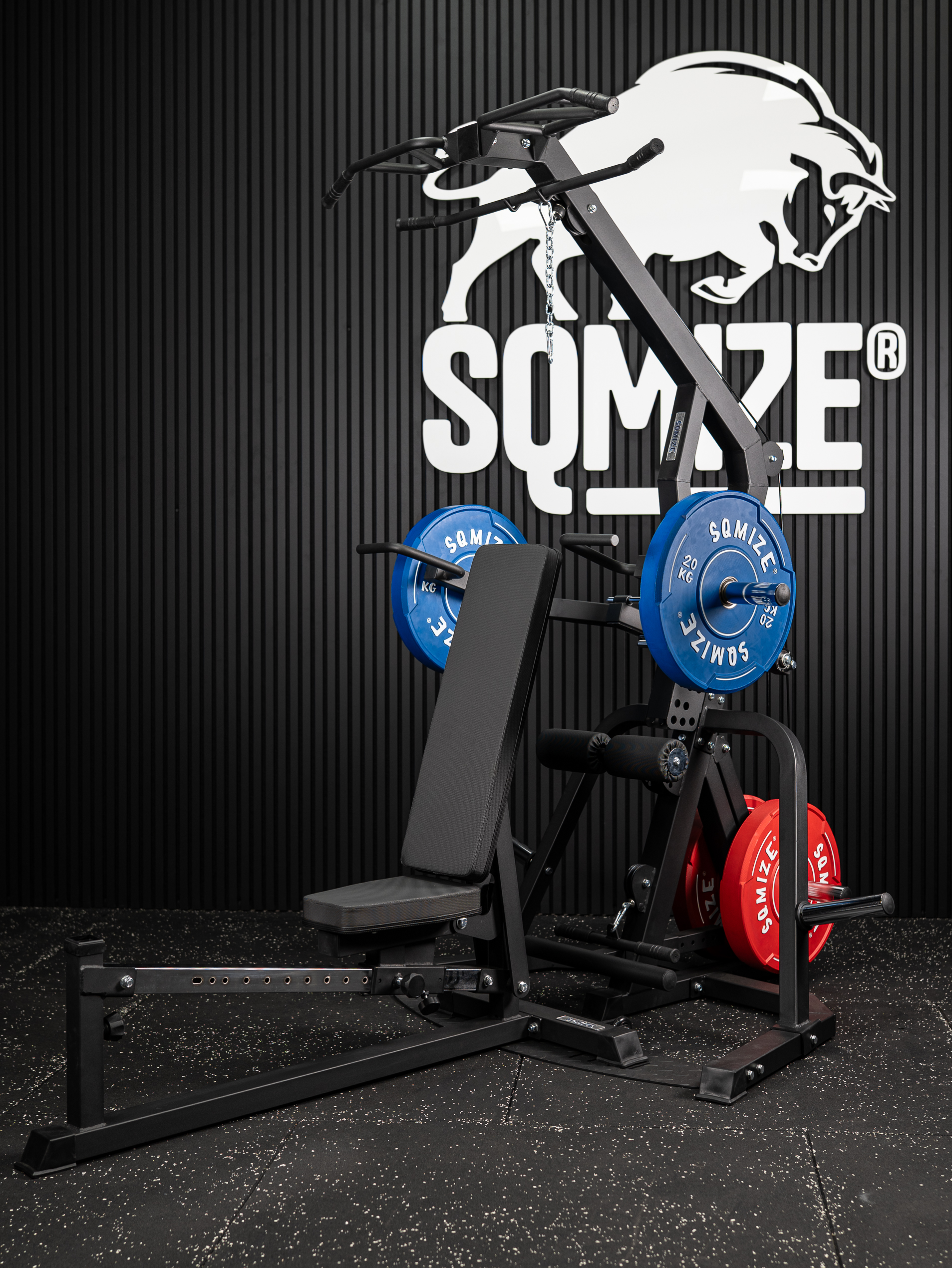 Iso-Laterale Lever Multigym Station SQMIZE® POWER PACK LMG9i