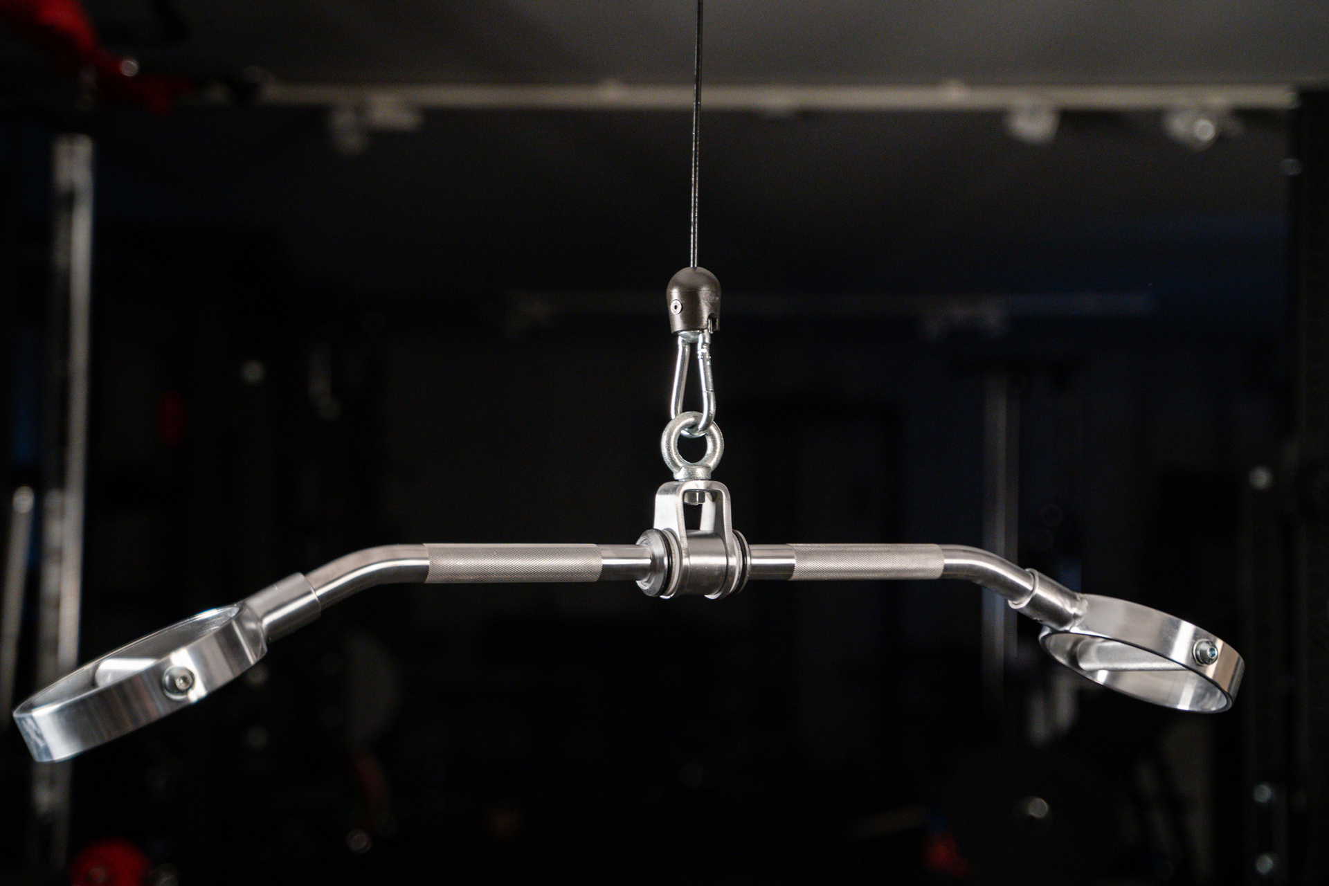 Neutral Grip Lat Bar mit Drehgelenk SQMIZE® V8 Series NG-280, Mit Parallelgriff