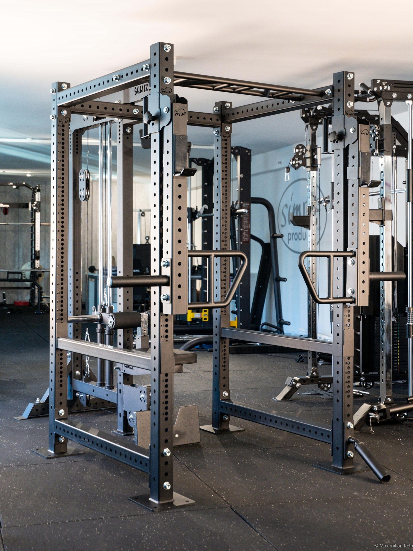 Wall-Mounted Power Rack Konfigurator SQMIZE® PREMIUM BISON PBR-W