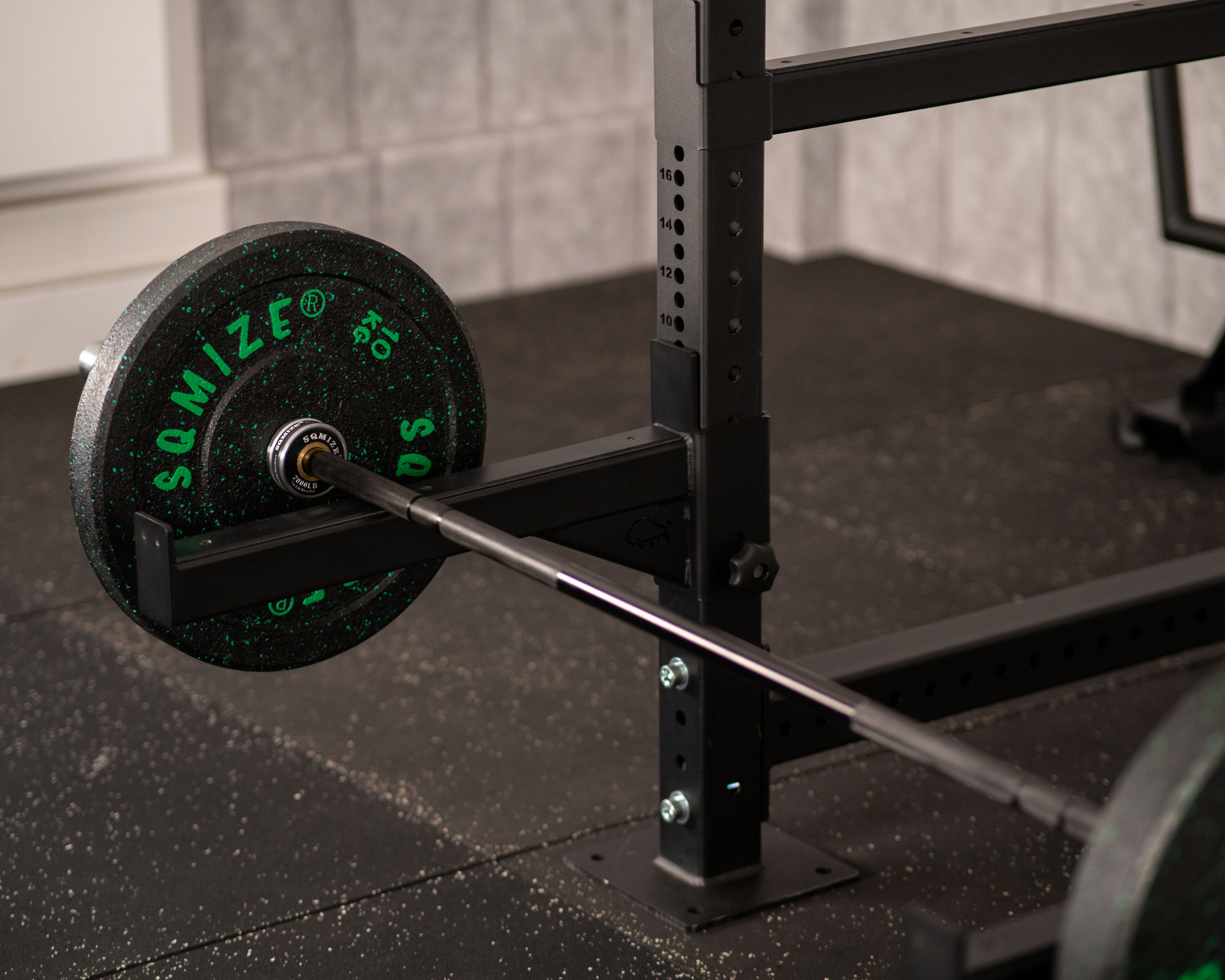 Wall-Mounted Power Rack Konfigurator SQMIZE® PREMIUM BISON PBR-W