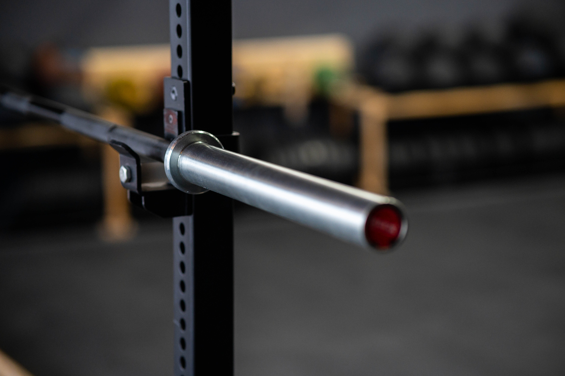 Black Bison Powerlifting Bar SQMIZE® OB86PLm-KDK POWER PACK Ceramic Black-Onyx