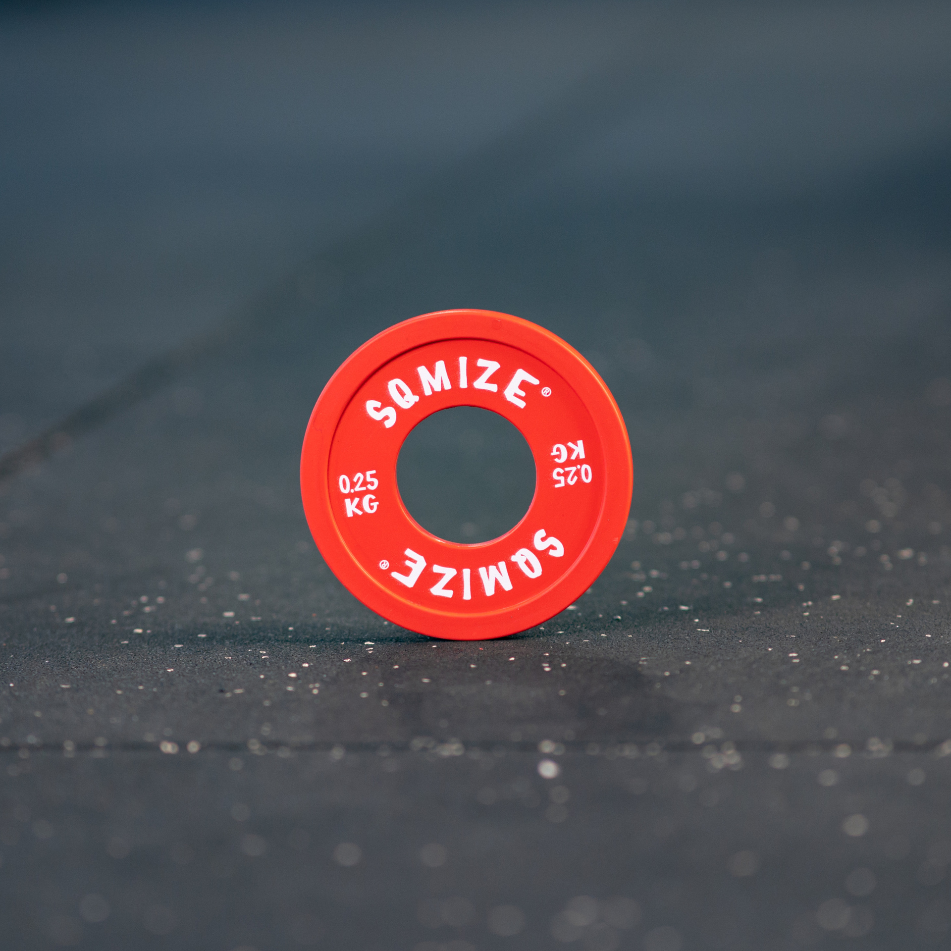 Premium Fractional Plate SQMIZE® TP0.25, rot gummiert, 1 Stück