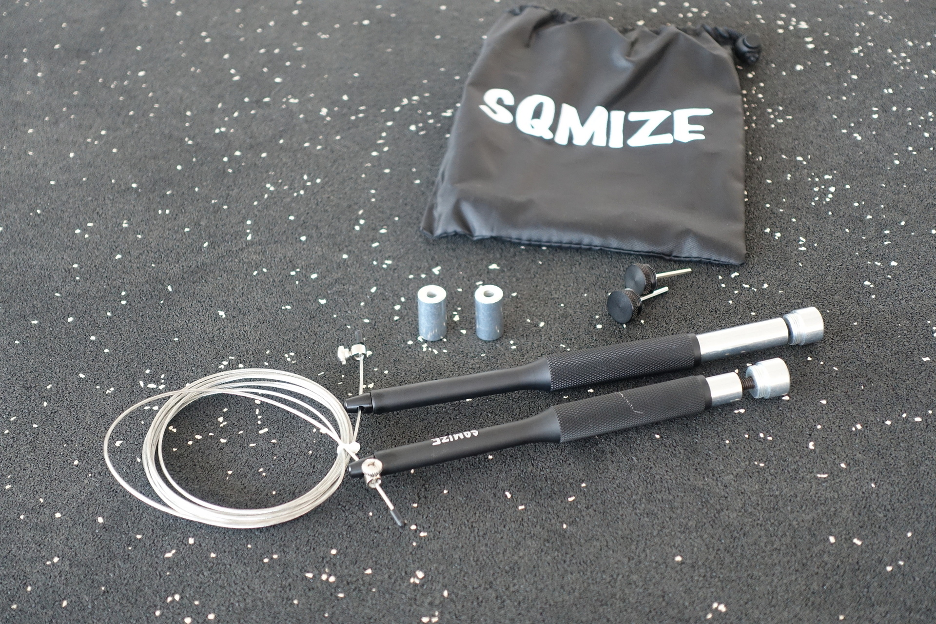 Adjustable Jump Rope SQMIZE® SRJ Stainless Steel