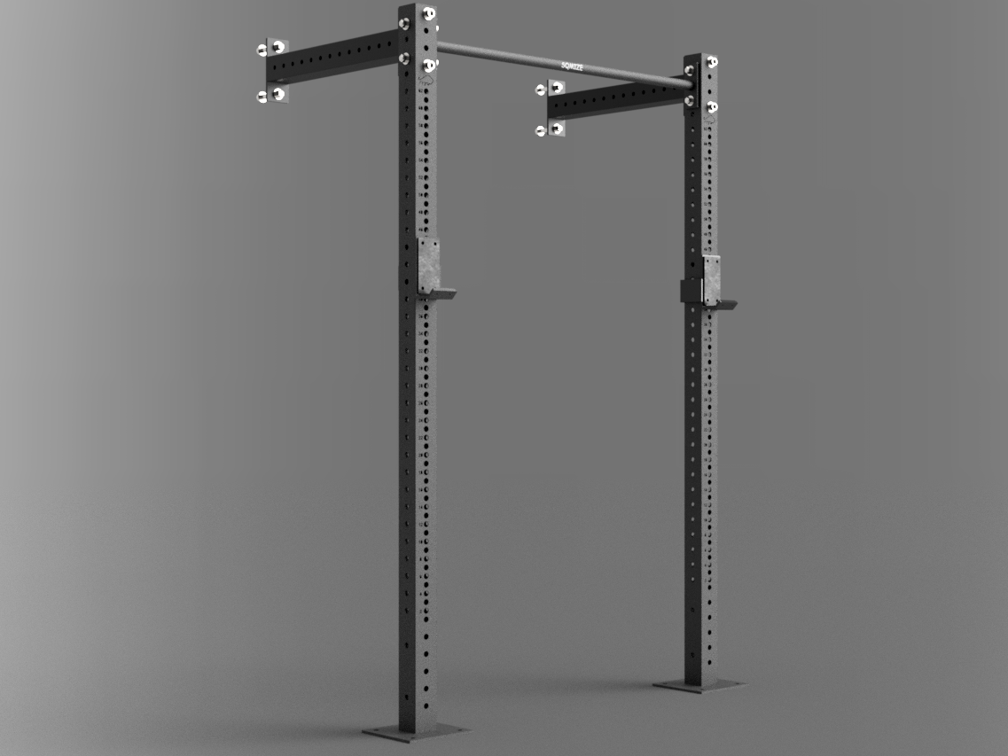 Wall-Mounted Power Rack Konfigurator SQMIZE® PREMIUM BISON PBR-W