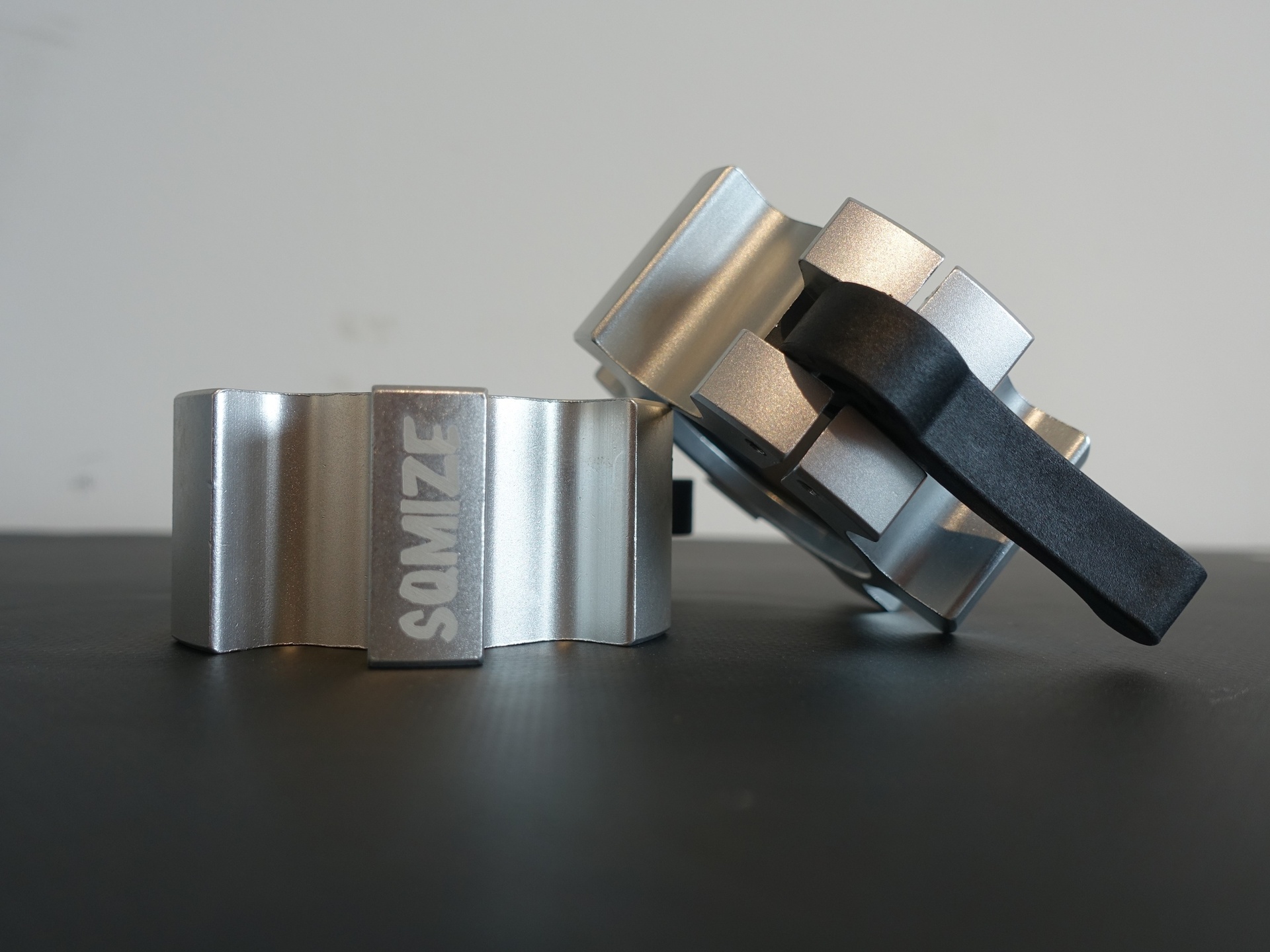 Hantelverschluss 50 mm SQMIZE® OC12 Alu Silver