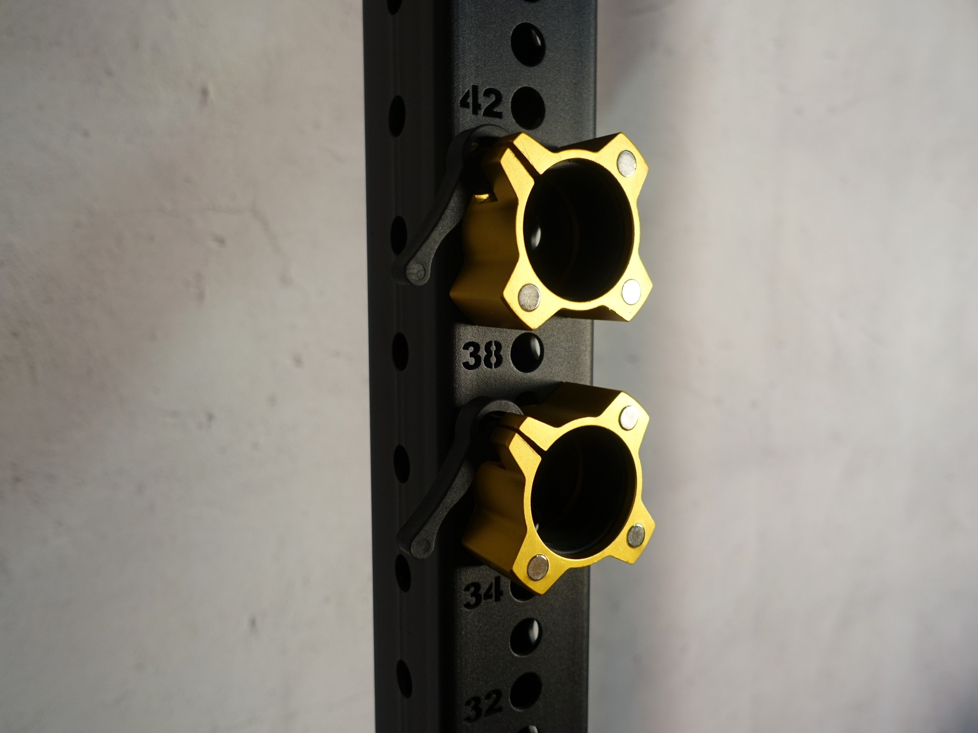Premium Hantelverschluss 50 mm SQMIZE® OC14 Alu Magnetic Gold
