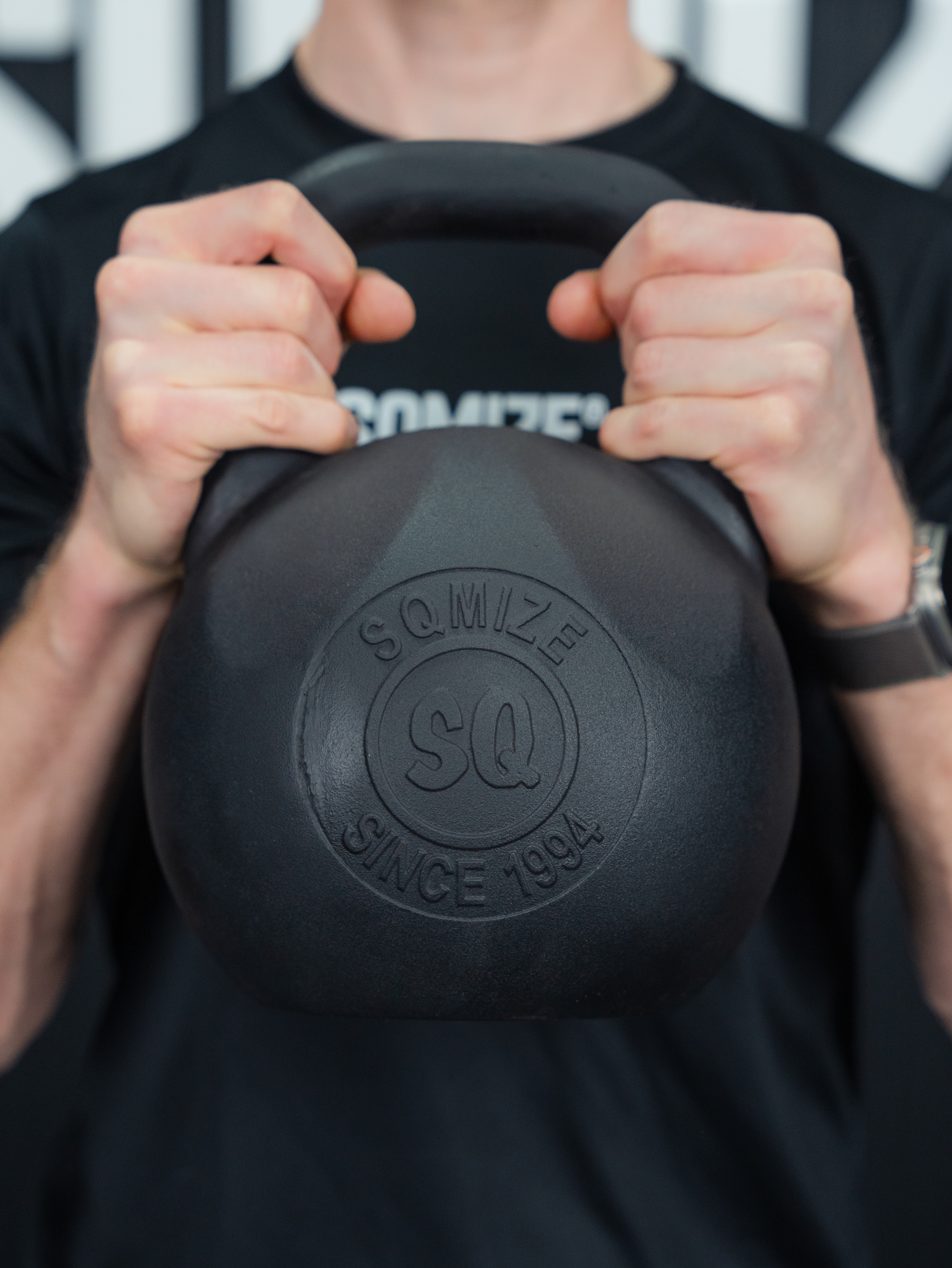 Black Competition Kettlebell SQMIZE® BCK20, 20 kg