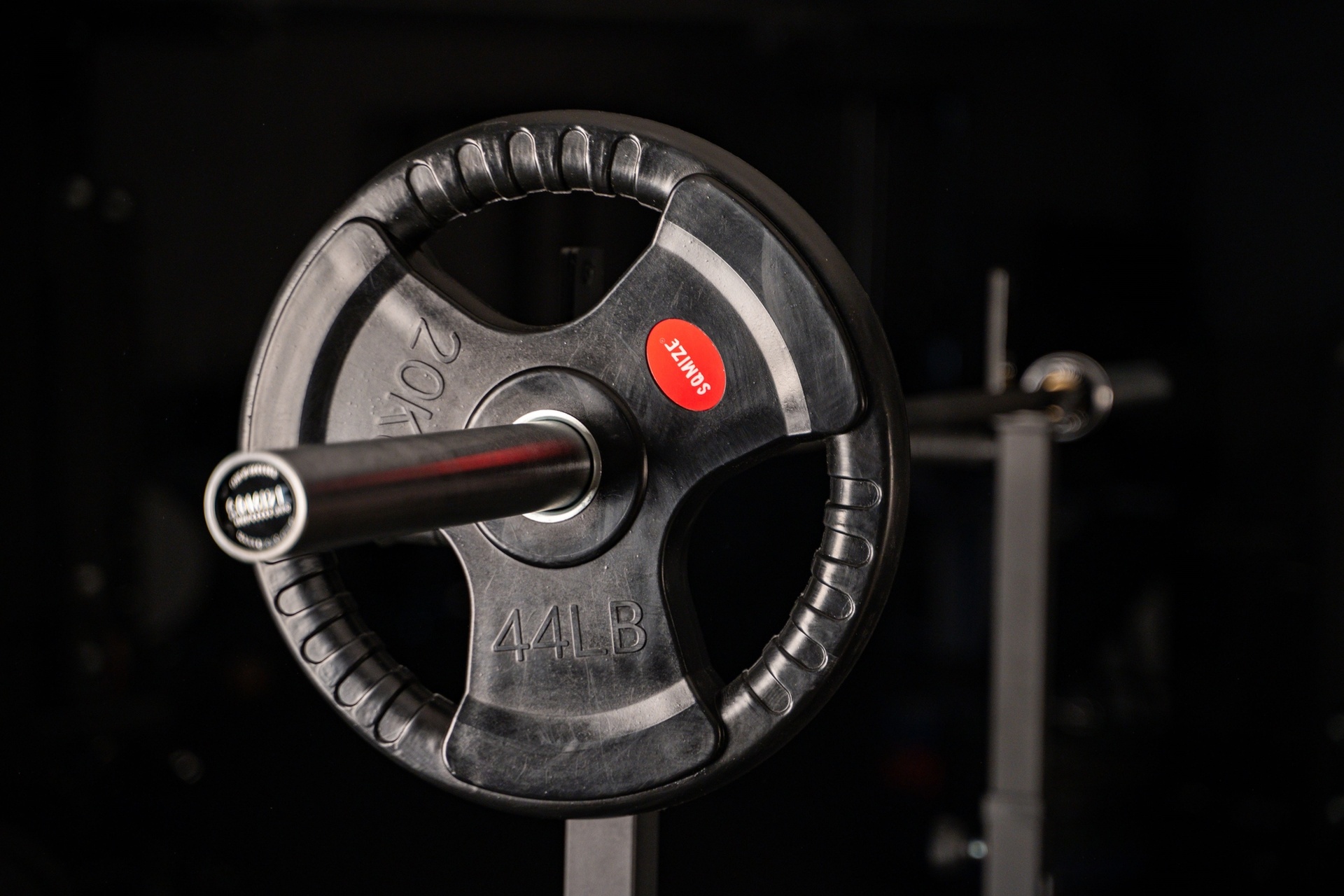 Olympic Classic Rubber Plate Special Set mit Langhantel SQMIZE® DB331R-3, 140 kg