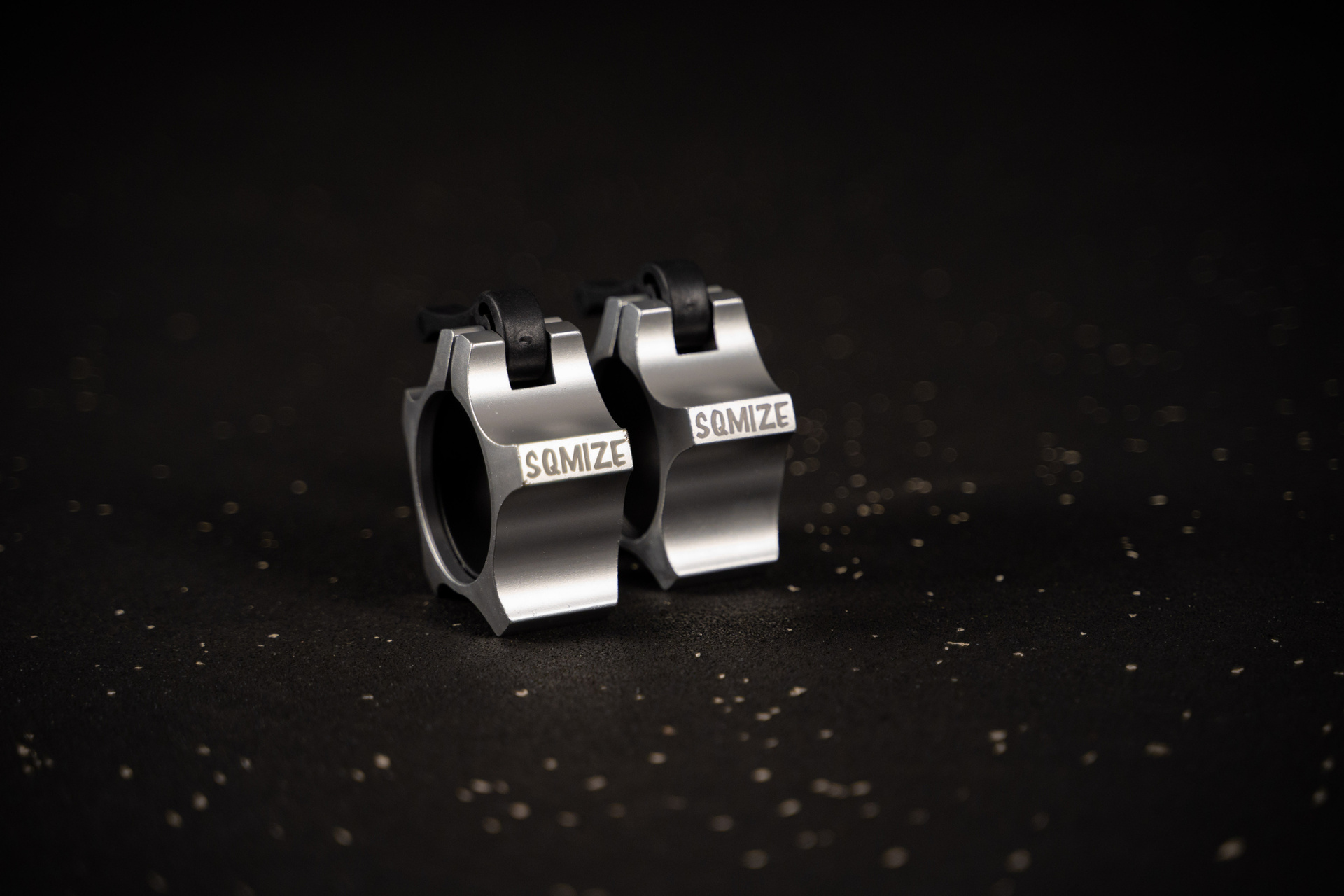 Hantelverschluss 50 mm SQMIZE® OC16 ELITE Alu Silver