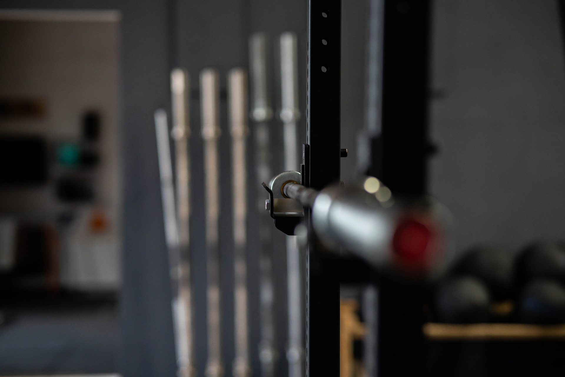 Black Bison Powerlifting Bar SQMIZE® OB86PLm-KDK POWER PACK Ceramic Black-Onyx