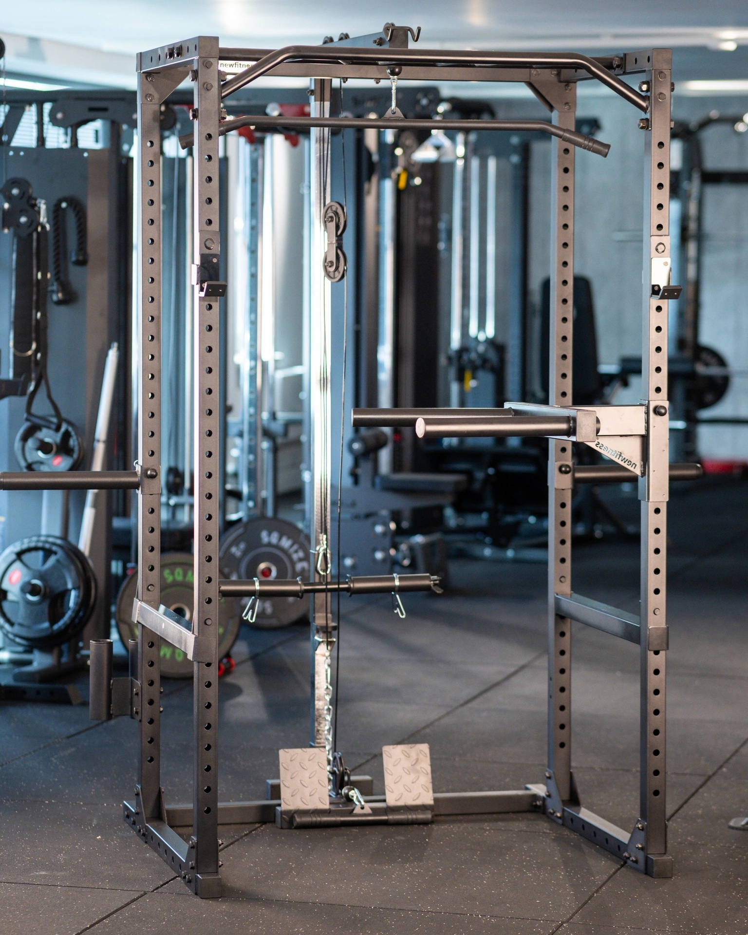 Power Rack newfitness® NE611 FOX LINE, Höhe 204 cm