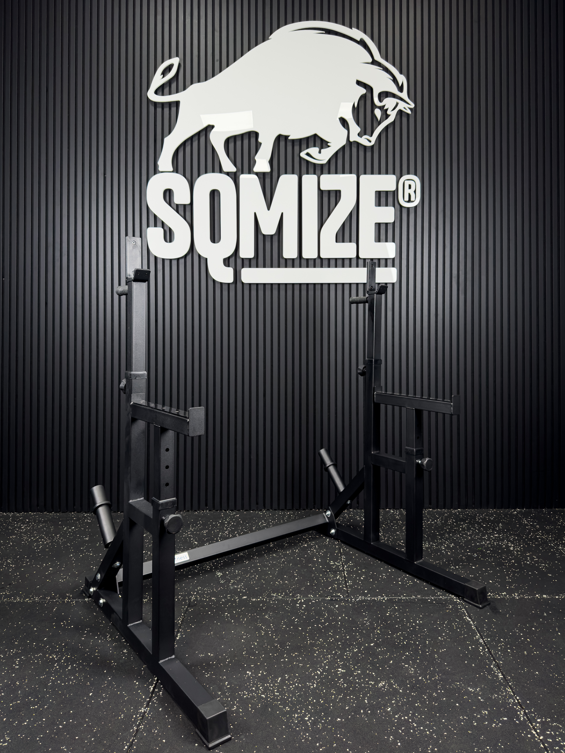Adjustable Squat- und Bench-Rack newfitness® SR990 FOX LINE