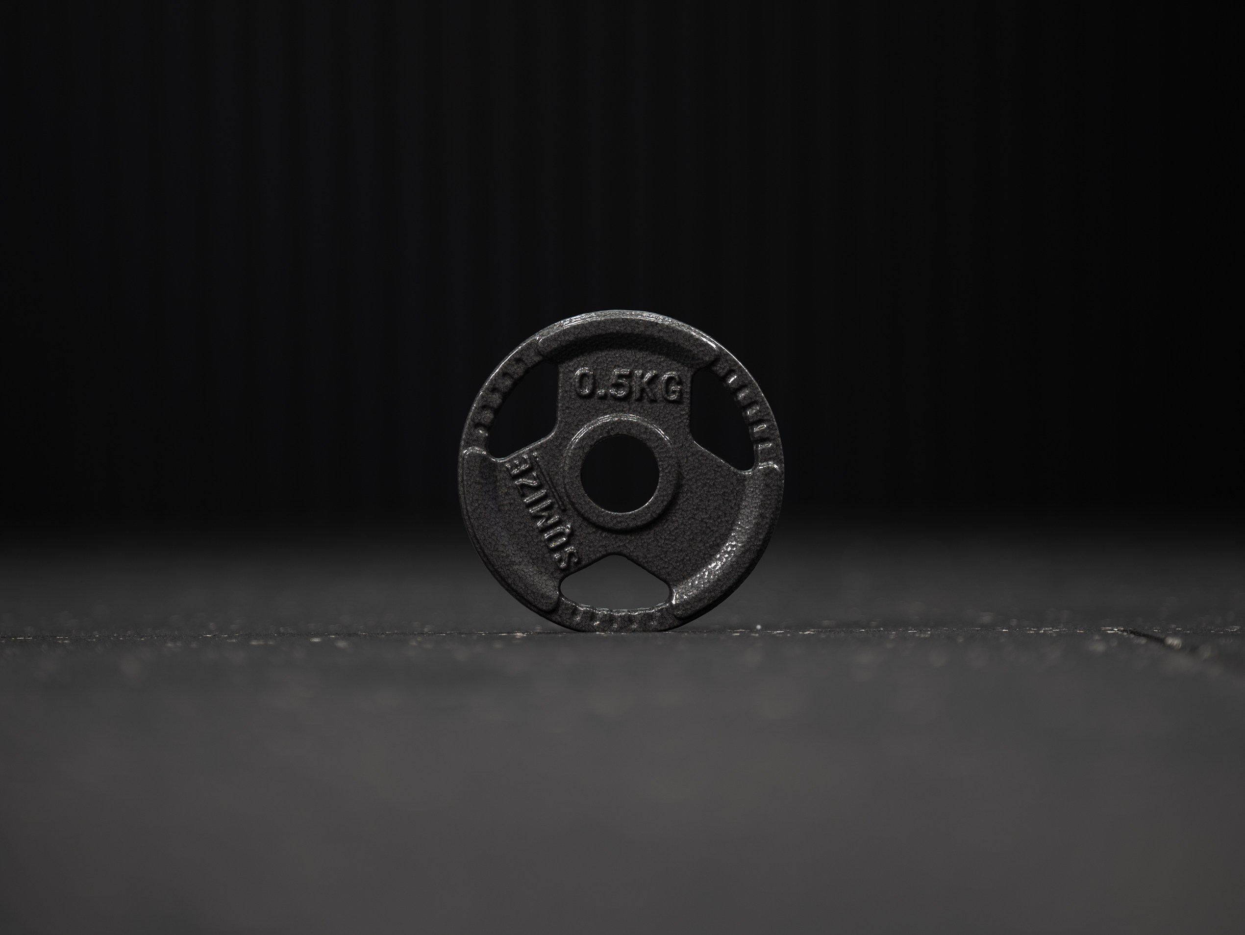 30 mm Hantelscheibe Gusseisen SQMIZE® OPH30-0.5, 0,5 kg