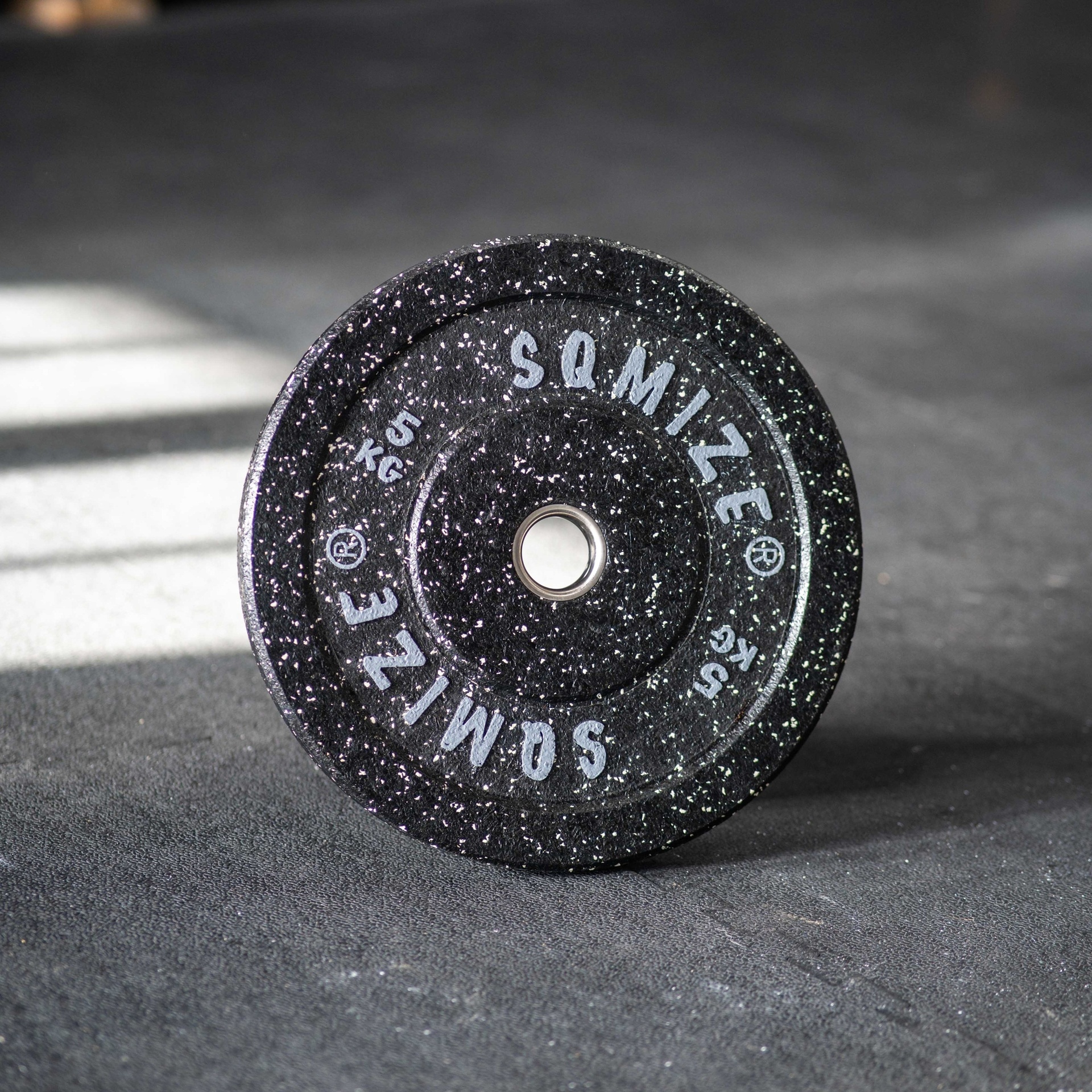High-Tempered Bumper Plate SQMIZE® CRBP-C5 Training Color, 5 kg