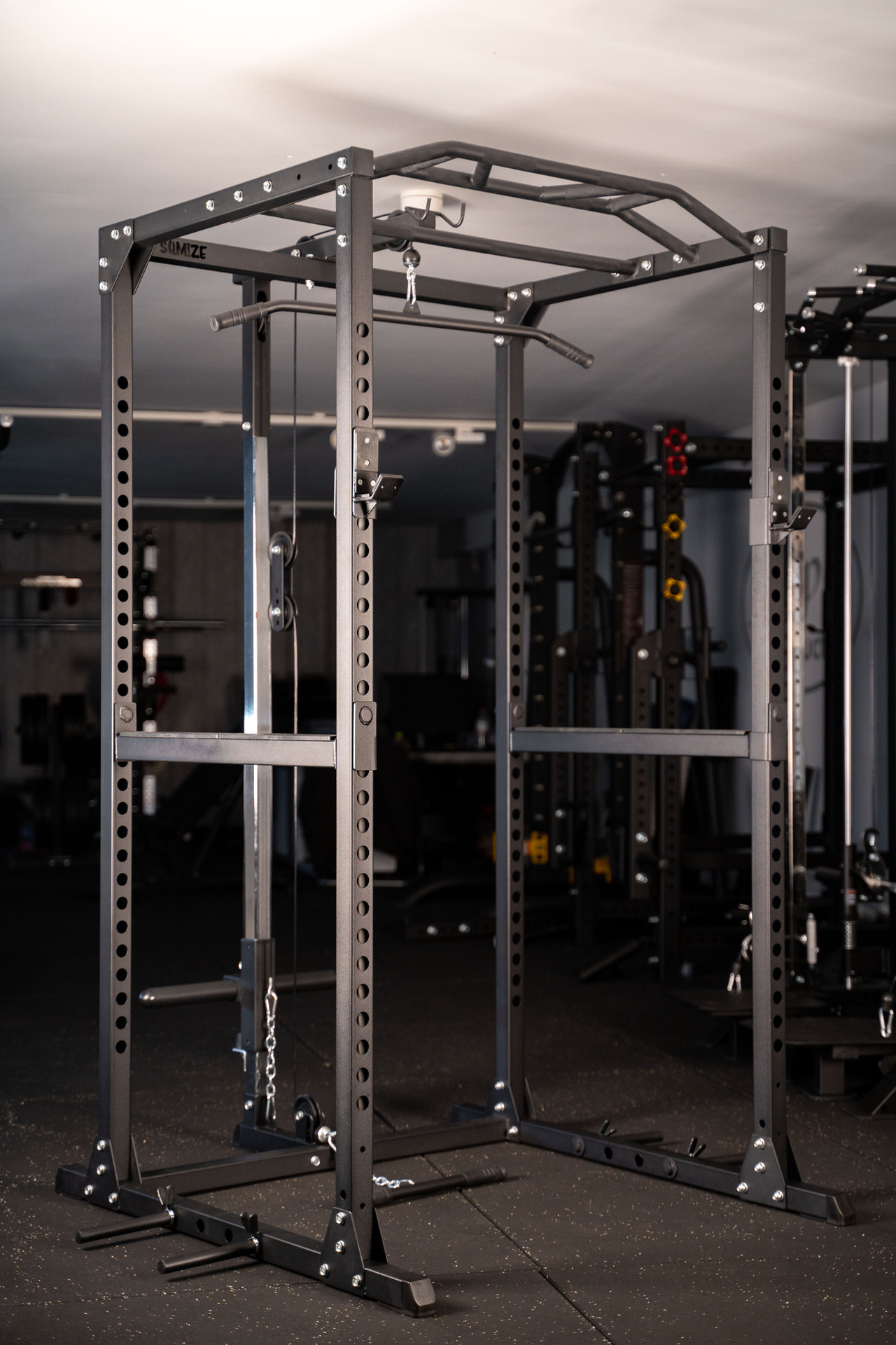 Profi Power Rack SQMIZE® POWER PACK NE700A mit Latzugstation