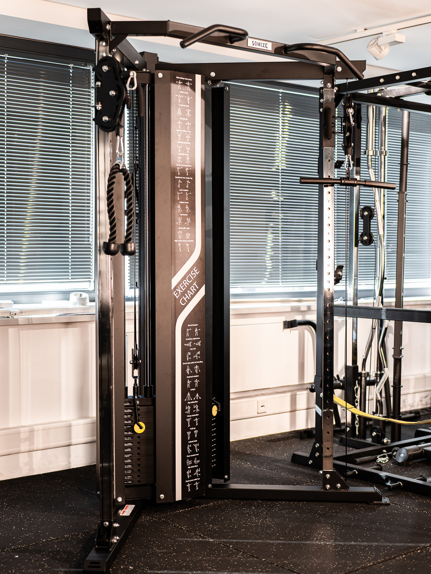 Profi Triangle Kabelzugstation, Functional Trainer SQMIZE® ELITE CLUB FT18i XTR