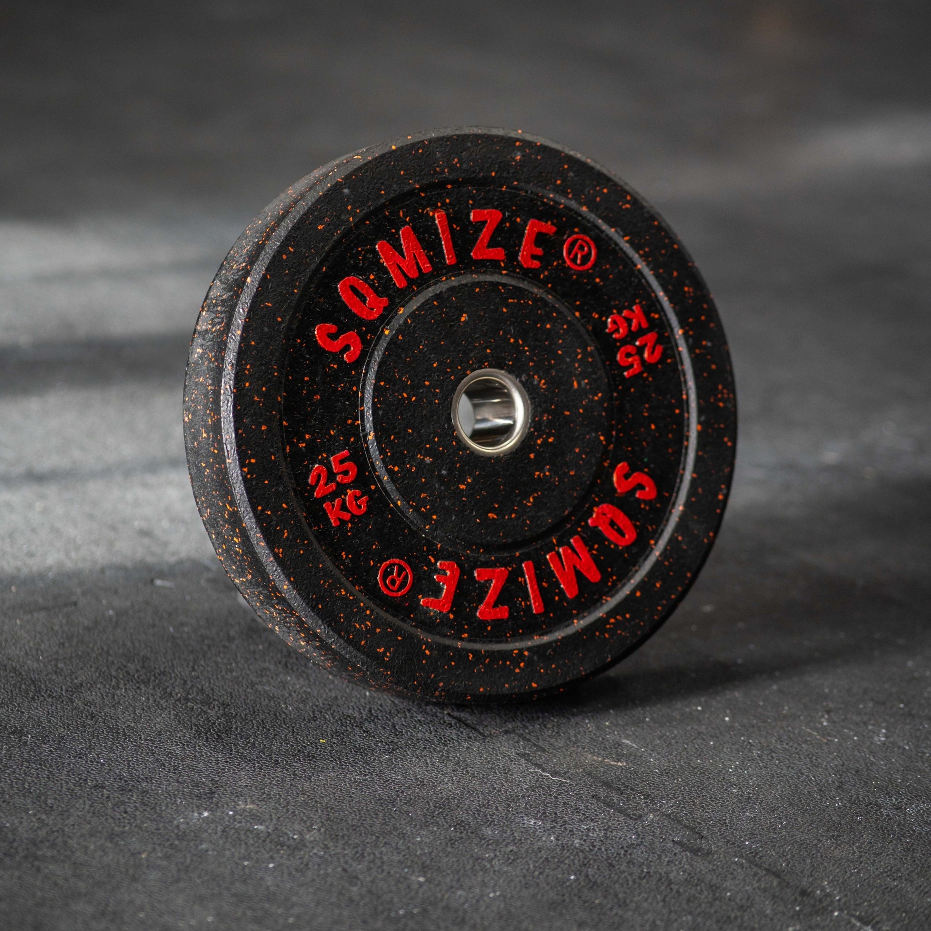 High-Tempered Bumper Plate SQMIZE® CRBP-C25 Training Color, 25 kg