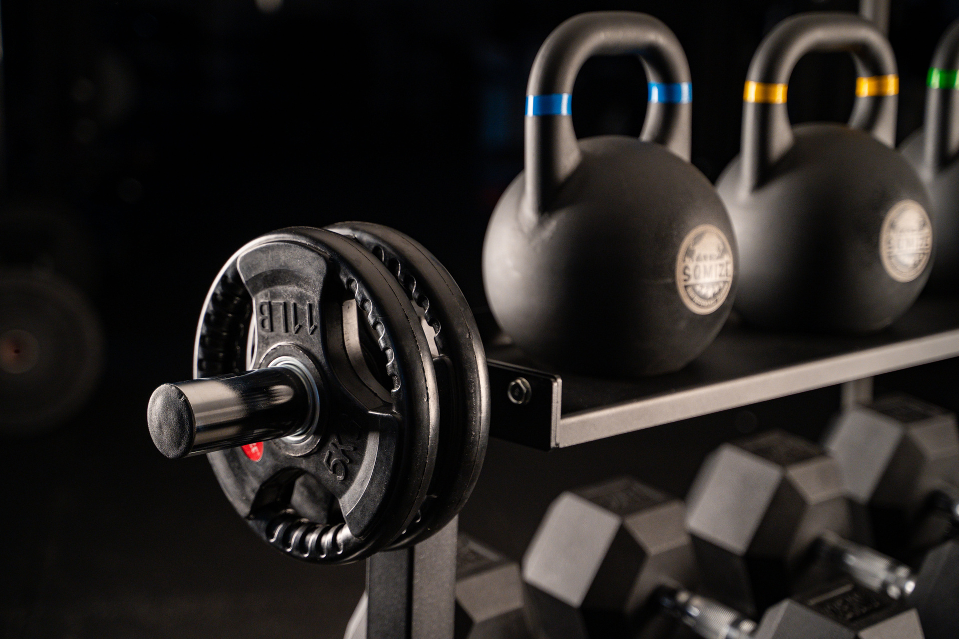 Profi Kurzhantelständer & Kettlebell Rack SQMIZE® SQ240 Pro 3-lagig