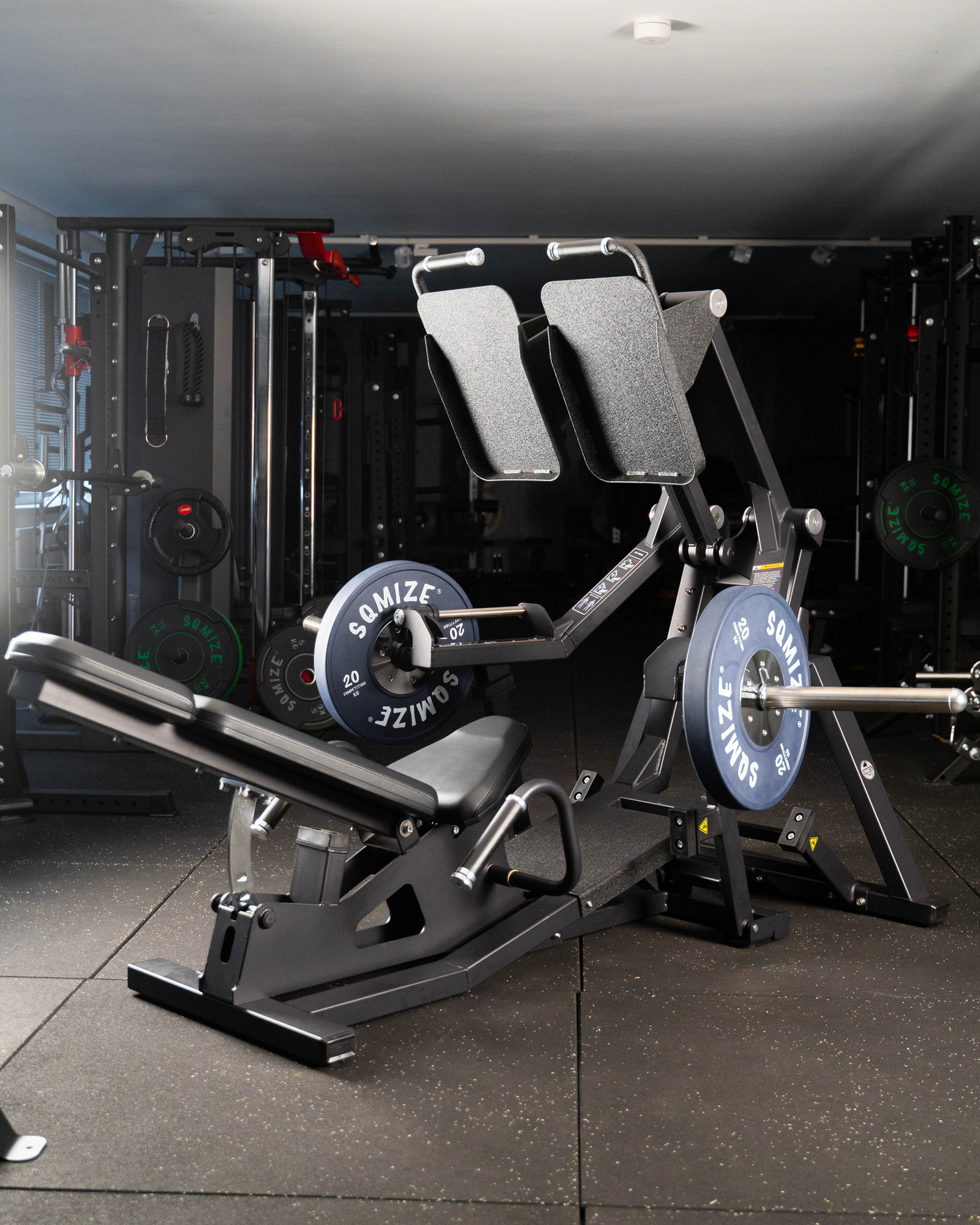 Iso-Laterale Studio Beinpresse SQMIZE® PREMIUM BISON LPL30i