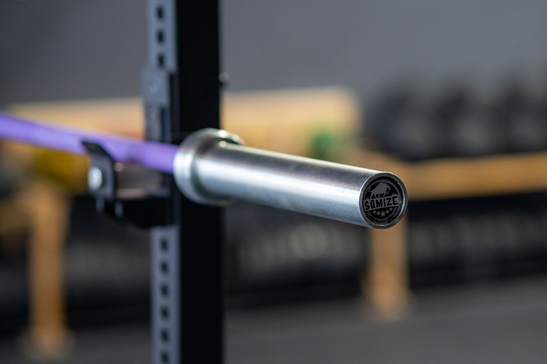 Olympia Langhantel SQMIZE® ELITE CLUB OB79CRw-ES Ceramic Purple