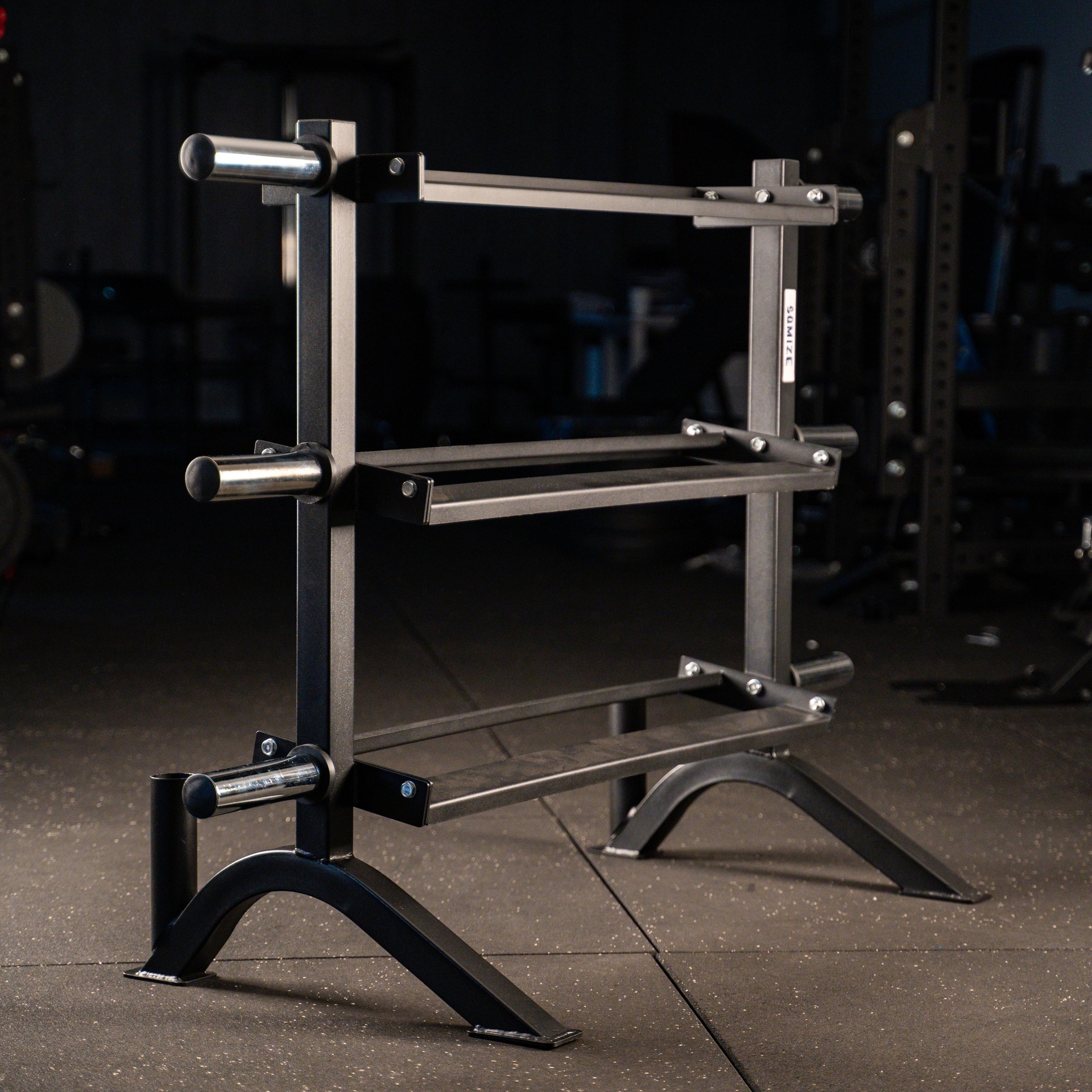 Profi Kurzhantelständer & Kettlebell Rack SQMIZE® SQ240 Pro 3-lagig