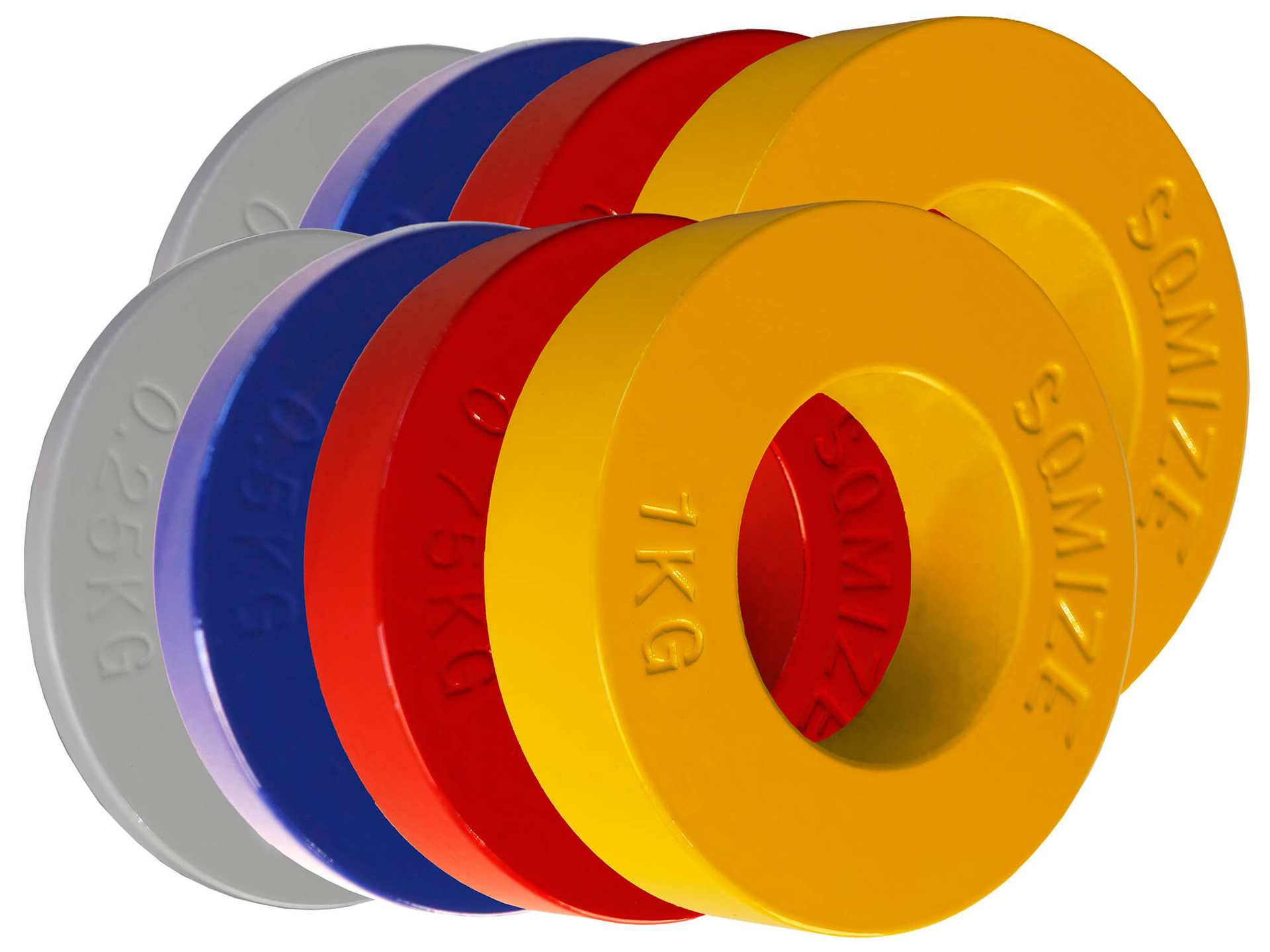 SQMIZE® FP500 Fractional Steel Plates, 5 kg Set
