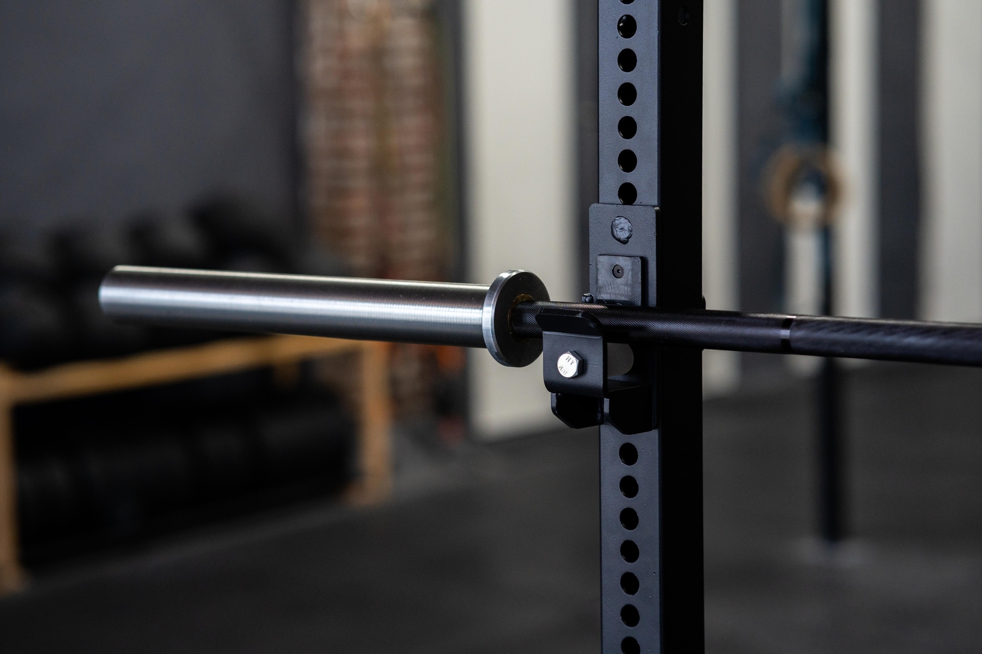 Hamburg Competition Powerlifting Langhantel SQMIZE® PREMIUM BISON OB86PL-HTz