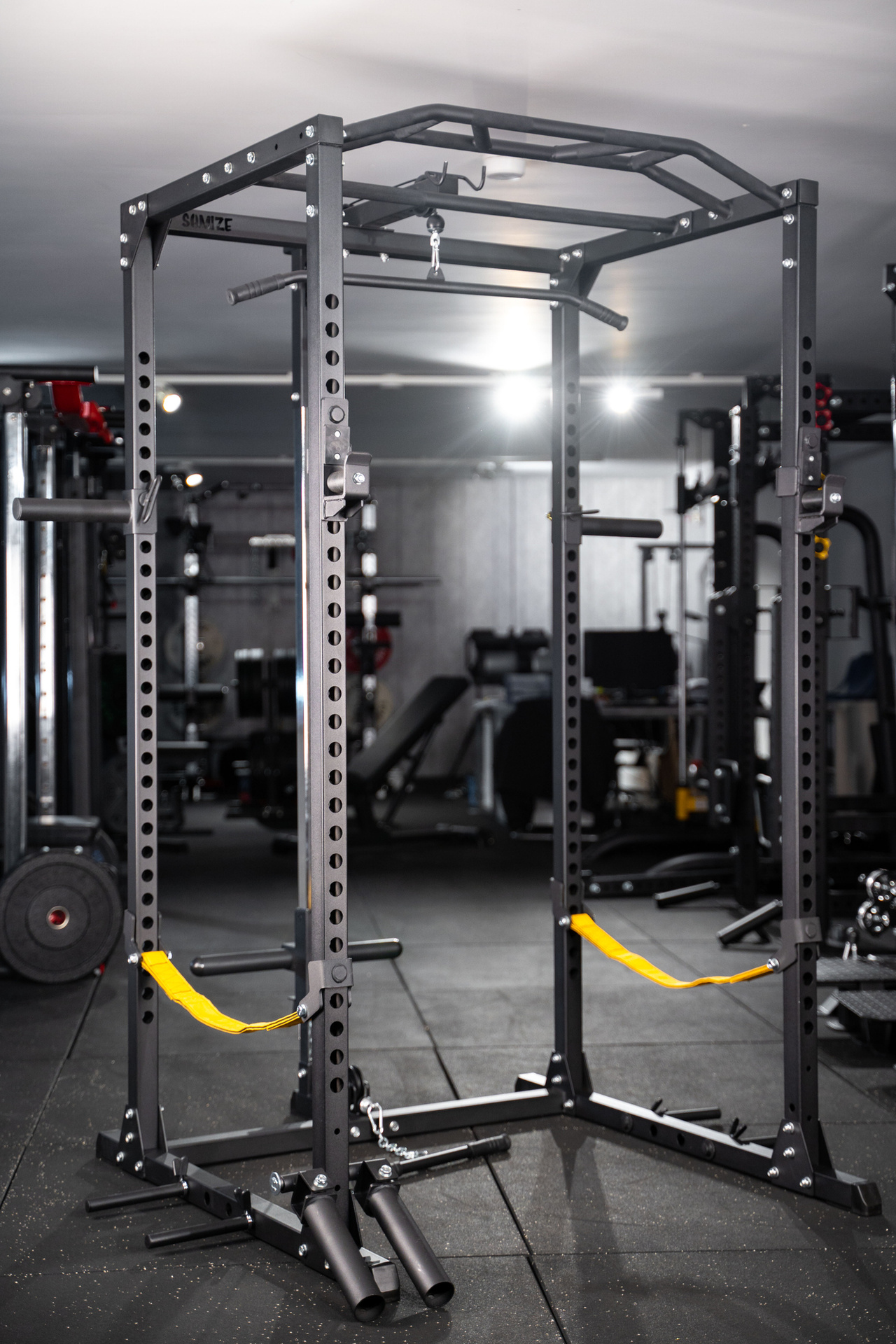 Power Rack SQMIZE® POWER PACK NE700 mit Monkey Bar, 213 cm