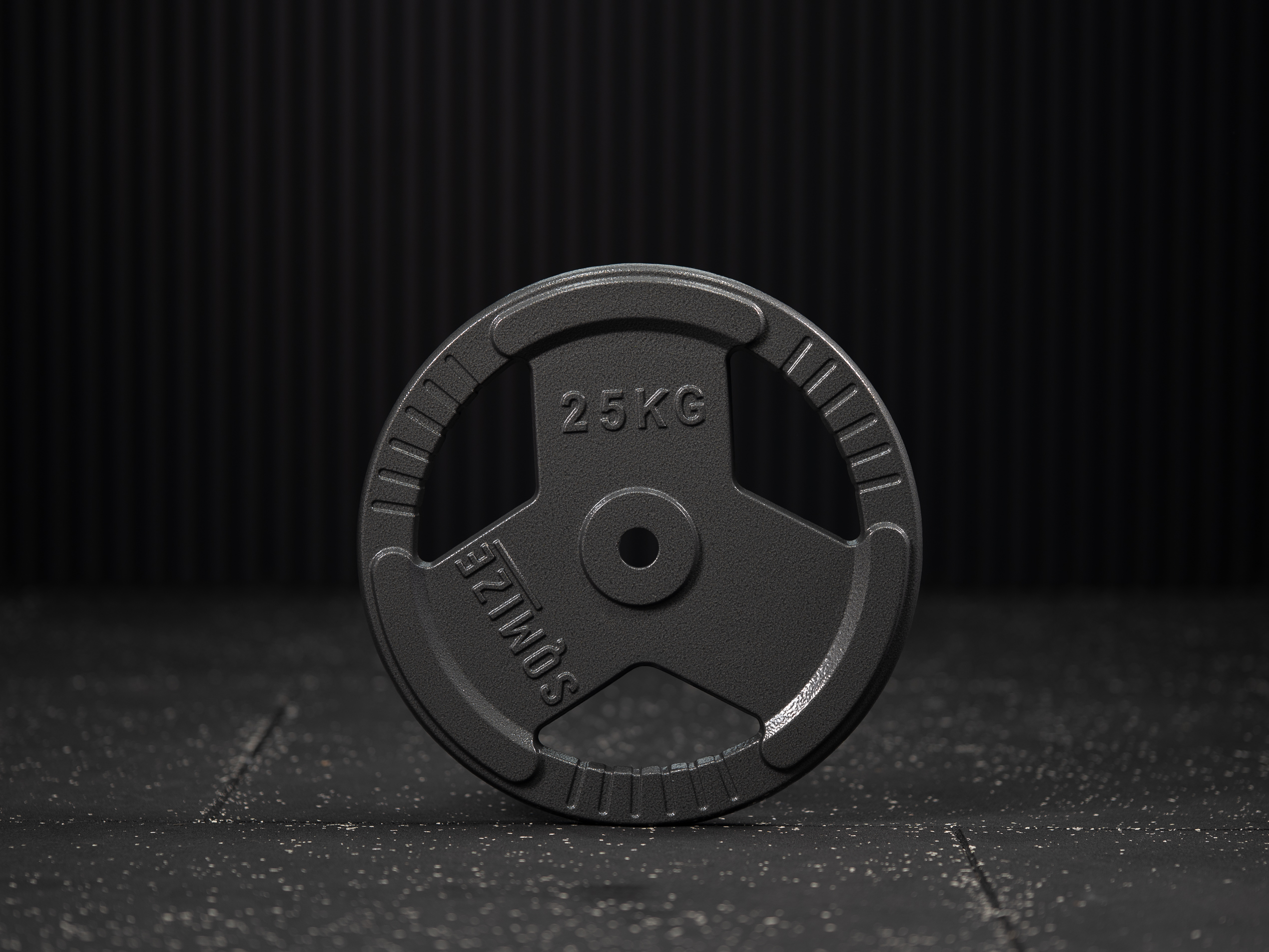 30 mm Hantelscheibe Gusseisen SQMIZE® OPH30-25, 25 kg