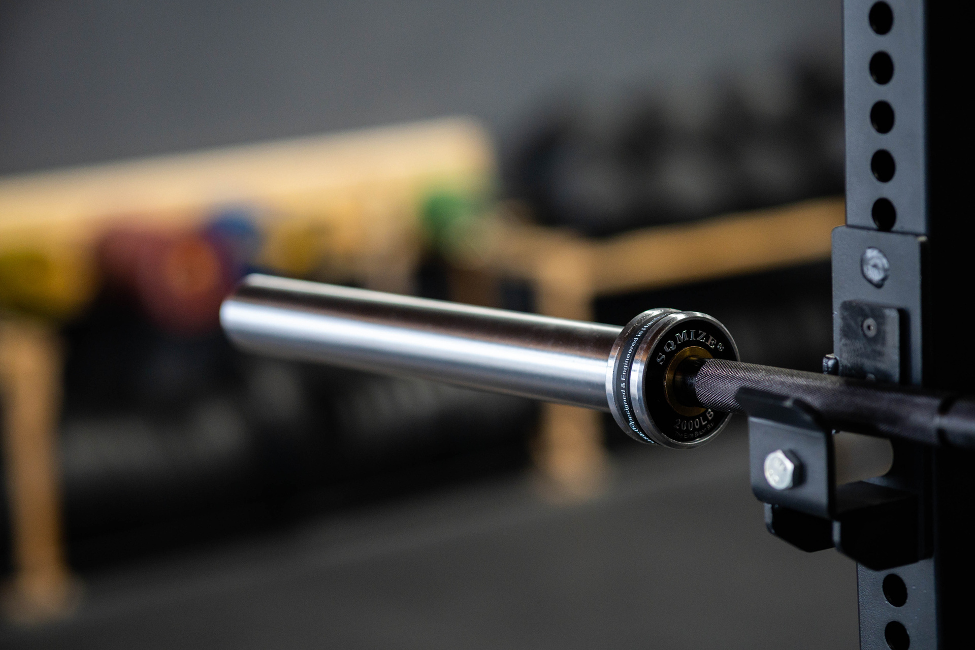 Bison Bar - 20kg Crosslifting® SQMIZE® ELITE CLUB OB86CRm-D