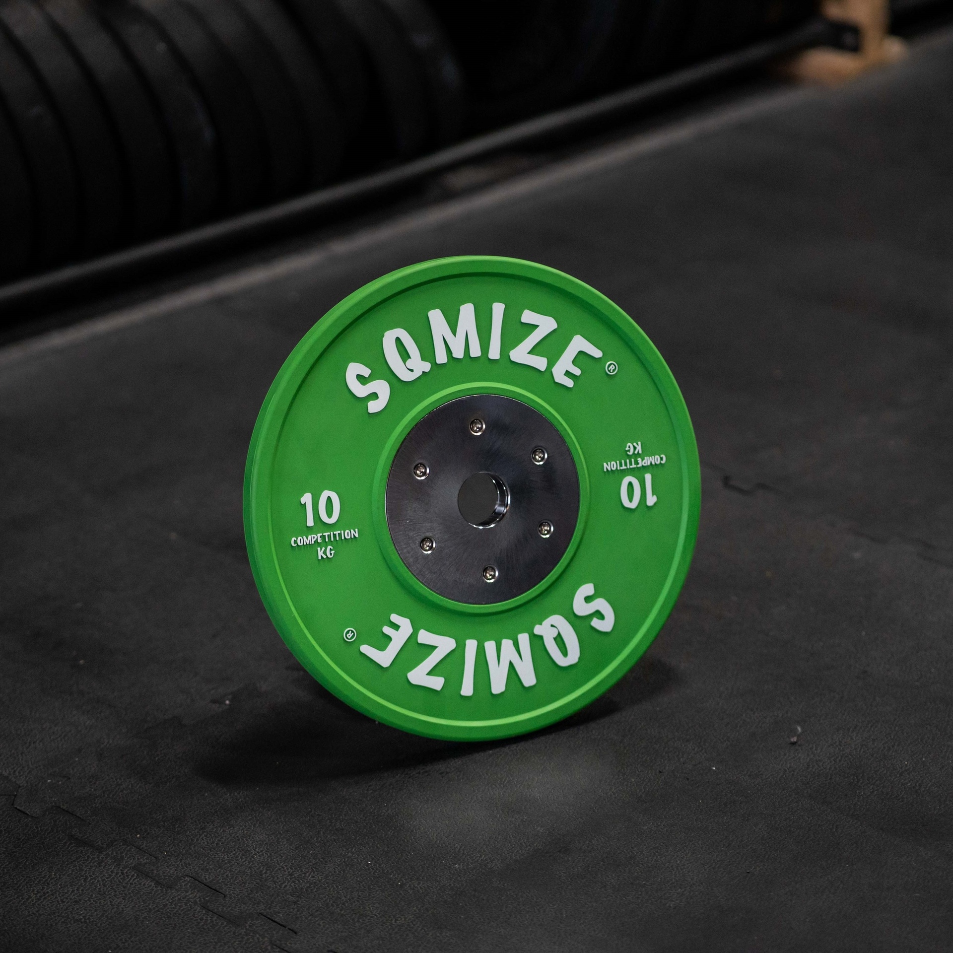 Premium Bison Competition SQMIZE® Bumper Plate CompBP10, Sonderpreis