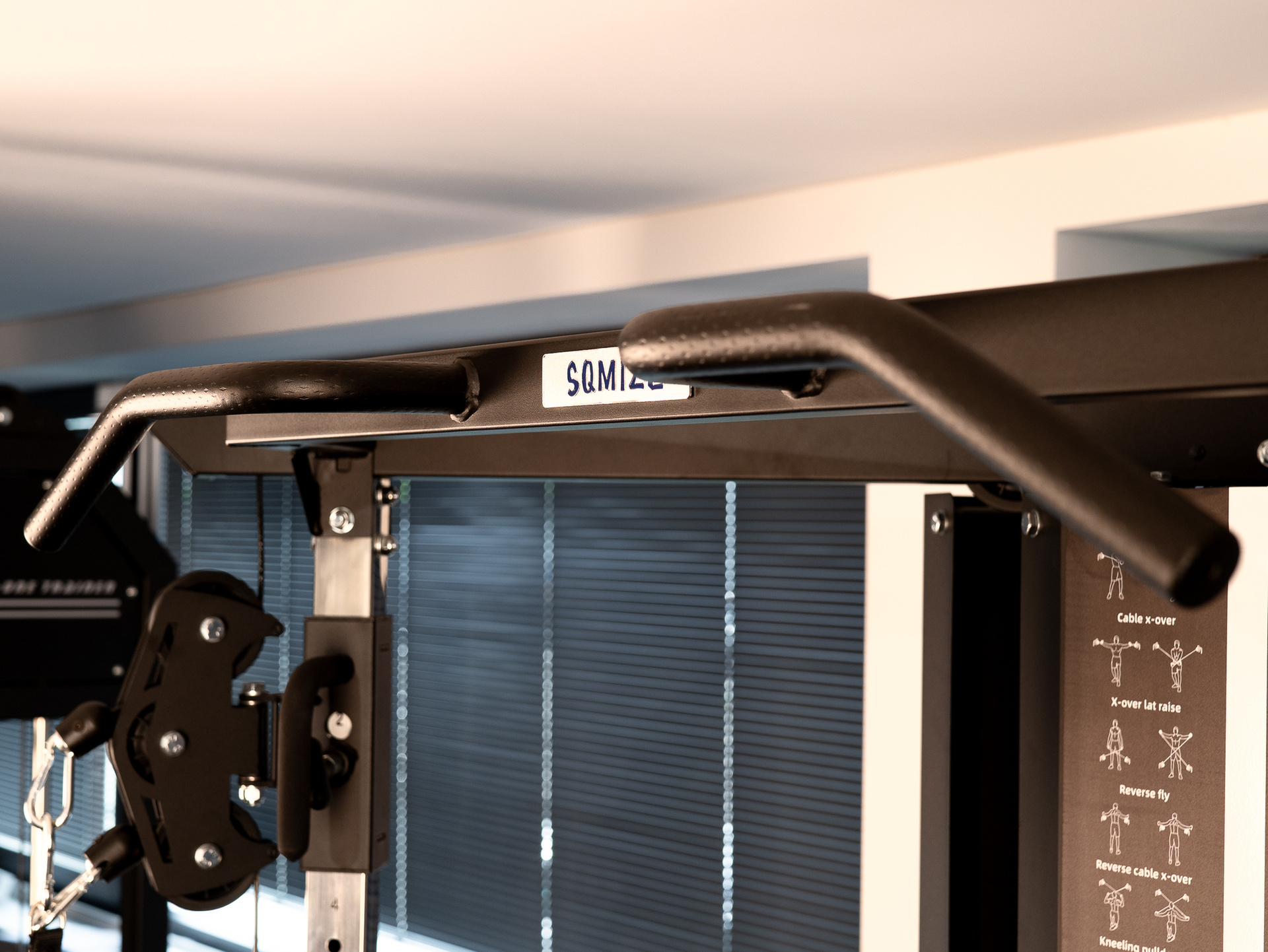Profi Triangle Kabelzugstation, Functional Trainer SQMIZE® ELITE CLUB FT18i XTR