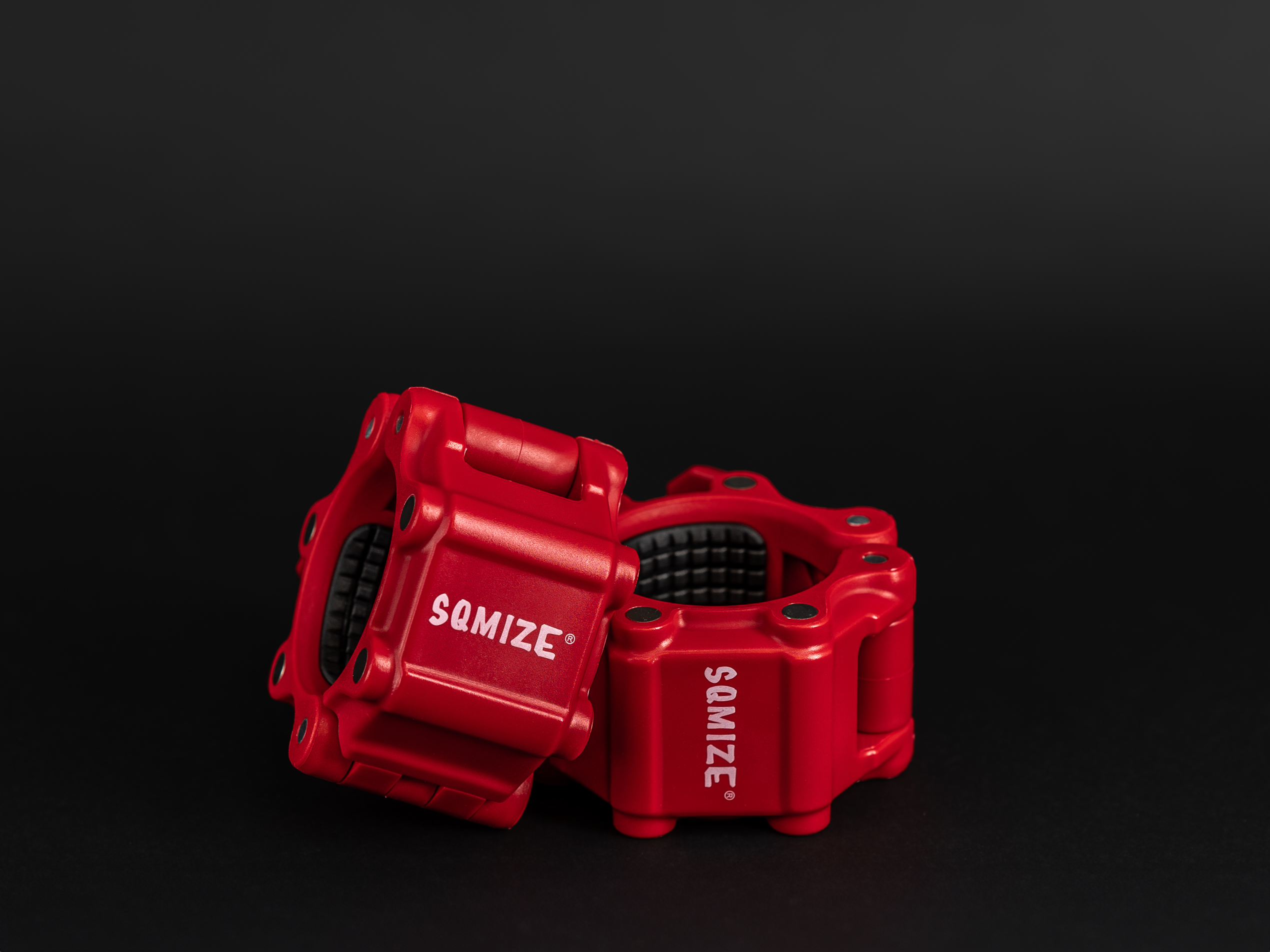 Premium Hantelverschluss 50 mm SQMIZE® OC11 Magnetic Red
