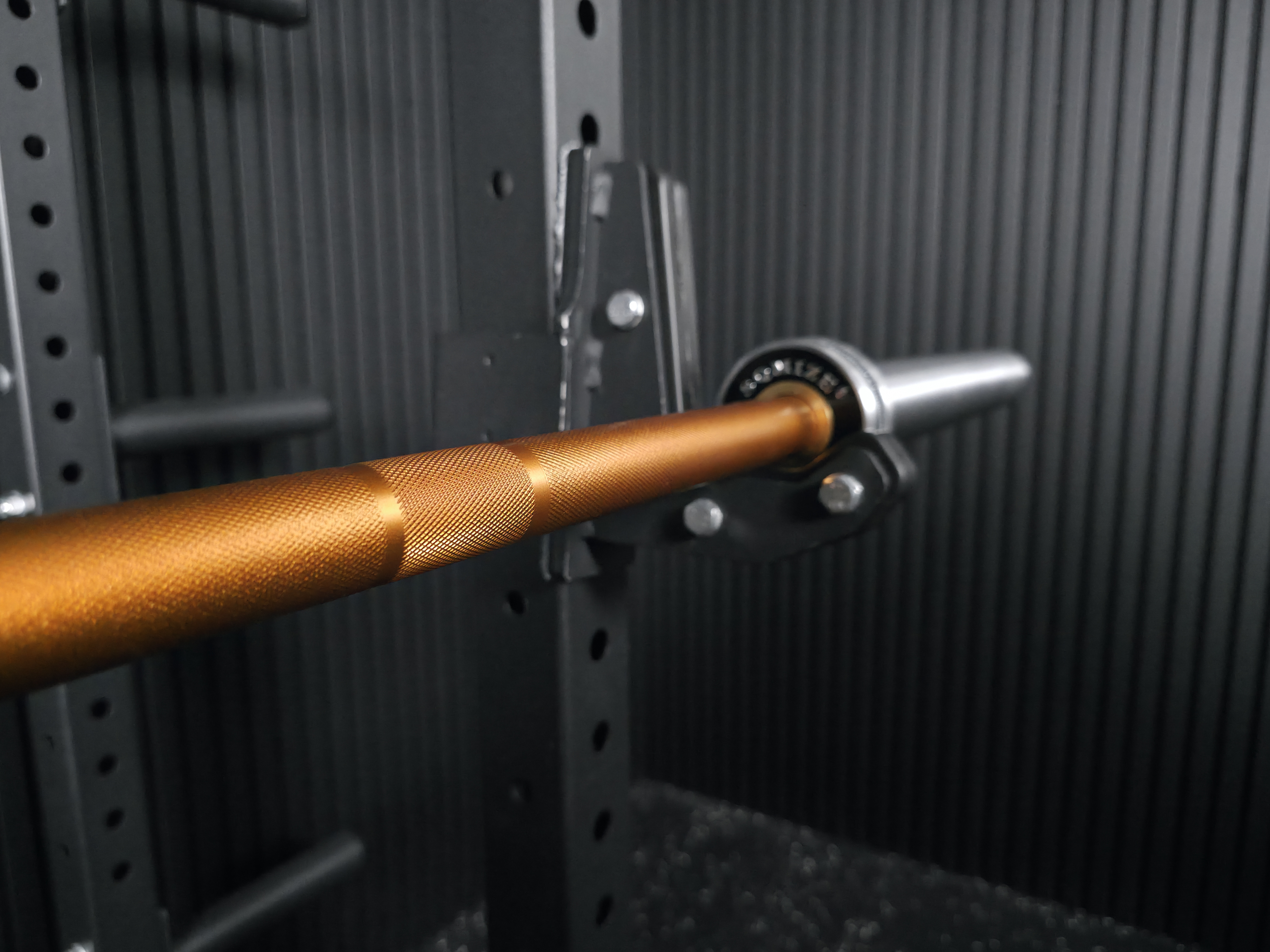 SQMIZE® PREMIUM BISON Hybrid Langhantel Manufaktur Edition FX Copper, 220 cm
