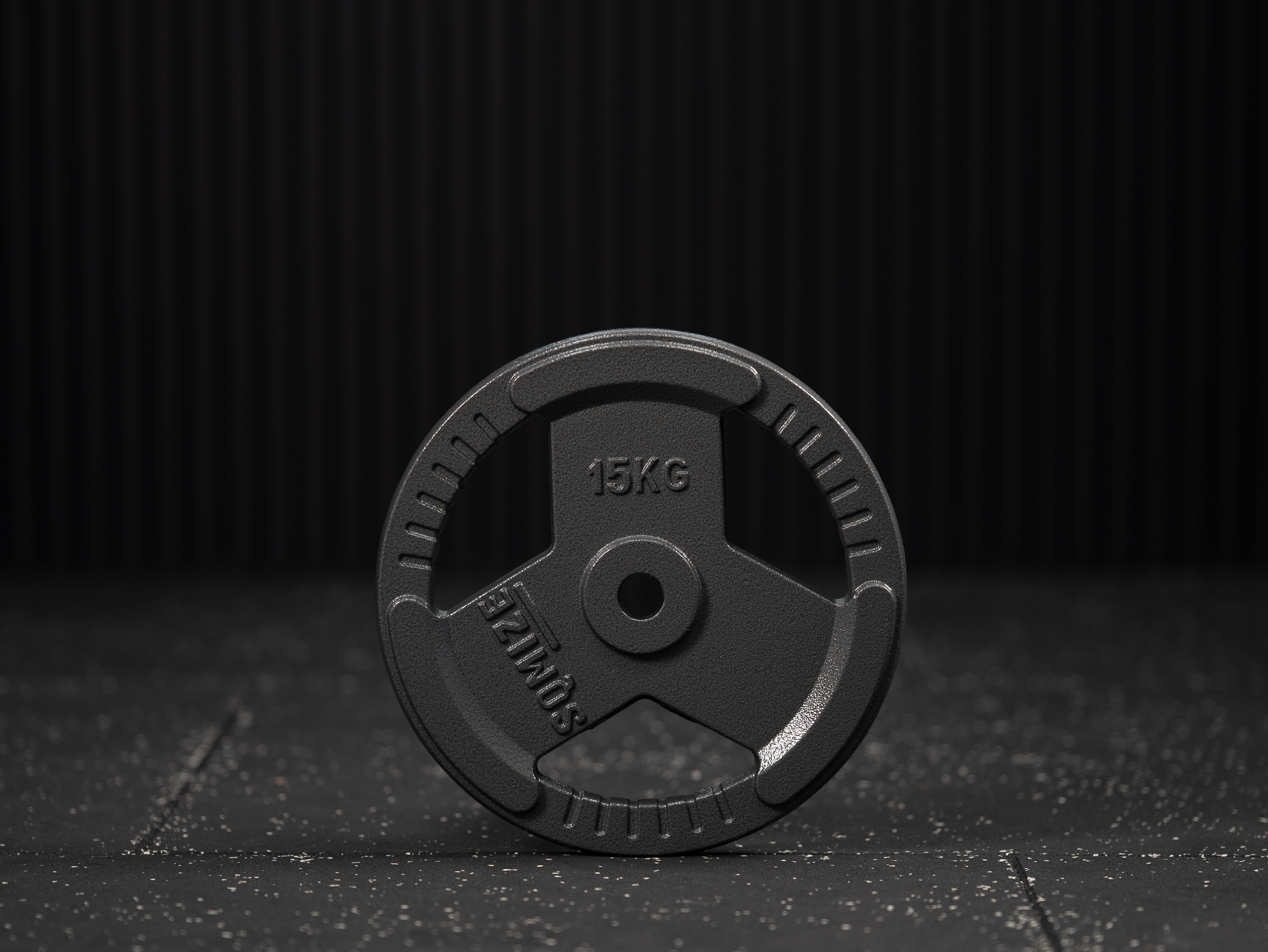30 mm Hantelscheibe Gusseisen SQMIZE® OPH30-15, 15 kg